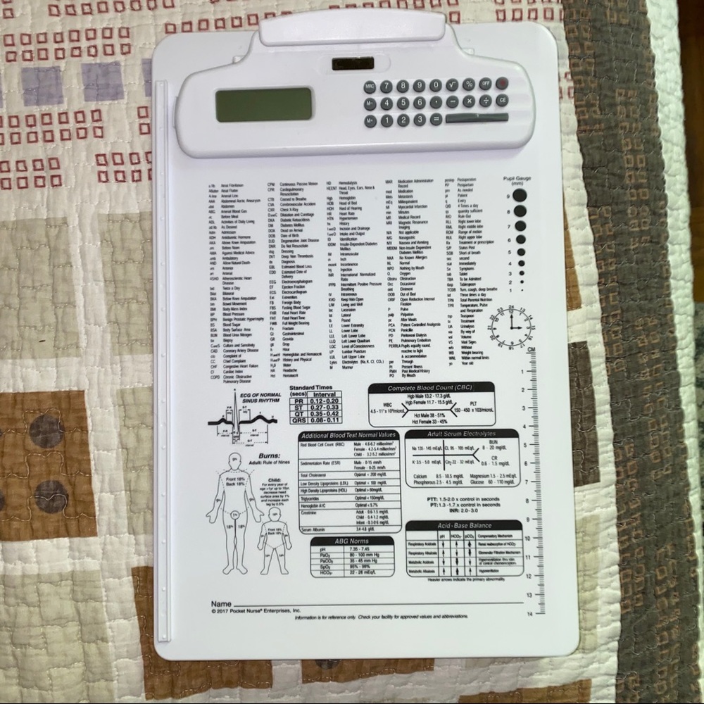 Nurse Clipboard